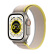 Apple Watch Ultra智能手表GPS+蜂窝款49毫米钛金属原色 黄米色野径回环式表带M/L