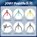 宙比（JOBY）JB01758-BWW 中号柔性八爪鱼三脚架套装单反微单运动相机手机自拍杆桌面直播支架双冷靴带夹红色