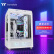 Tt（Thermaltake）The Tower 500 白色 国际版 机箱水冷电脑主机（三面钢化玻璃/高阶硬件支持/全景视觉）