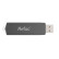 朗科（Netac）USB3.0 U盘U681 高速360旋转金属车载U盘加密闪存盘 铁灰色 64GB