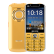 BIHEE A30C 百合全网通4G老人机移动联通电信4G老年人手机智能按键老人手机双卡双待老年手机 金色