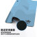 WKUK 棱系列专业游戏鼠标垫电竞鼠标垫高密顺滑加厚款大号450*400*6mm浅蓝W