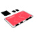 JJC MCH-SDMSD6CN 超薄内存卡套 单反相机存储卡盒 SD卡数码收纳包 粉色卡片式卡盒 (可放2张SD+4张MSD/TF卡)