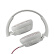 骷髅头（Skullcandy） Riff 头戴式线控有线耳机 游戏语音音乐耳机 轻便舒适品质音效 白色