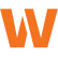 威士顿（Westone）ES系列LOGO样式 橘色“W” 左耳单元LEFT