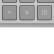 微软（Microsoft）Modern Keyboard 指纹识别功能蓝牙键盘 办公键盘 时尚便携 银色 自营