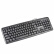 吉选（GESOBYTE）K830P 键盘 有线键盘 办公键盘 104键 防泼水 PS2圆口 台式电脑专用键盘 黑色