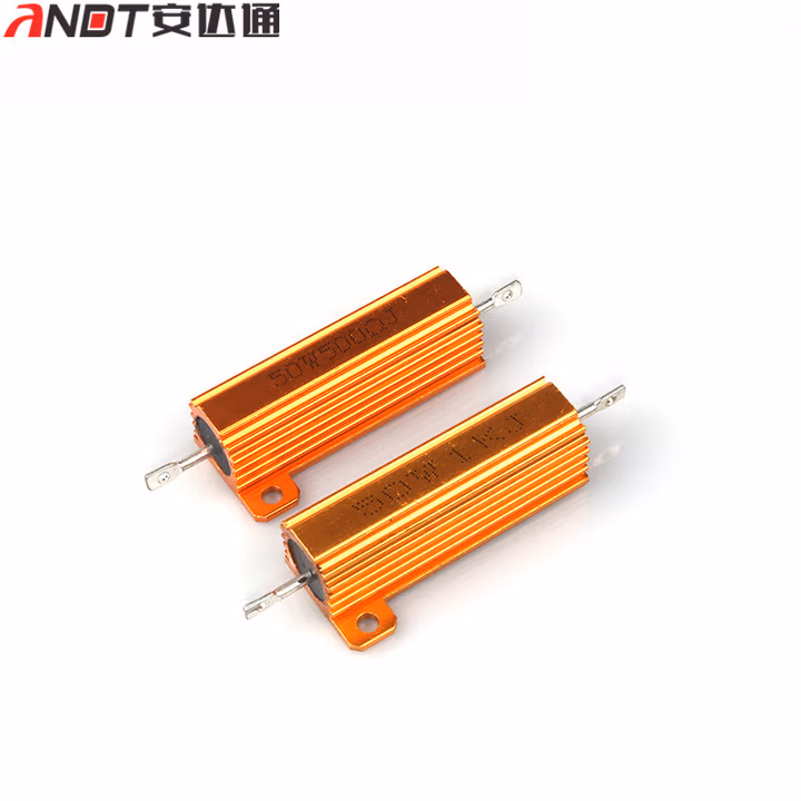 安达通 电阻器 RX24黄金铝壳大功率电阻黄金铝壳大功率电阻 