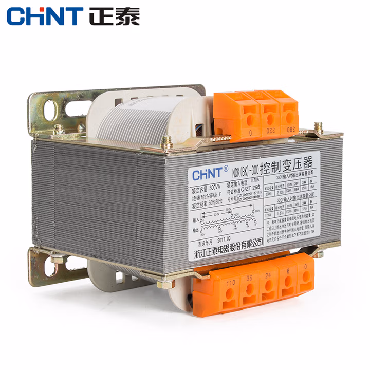 正泰控制变压器 380V220V等多种规格可选变压器 BK-300W 220/3