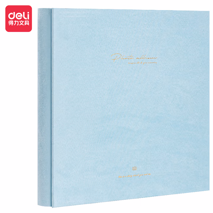 【全网低价】得力(deli)相册影集 6寸480入大容量家庭相册情侣旅行相册本纪