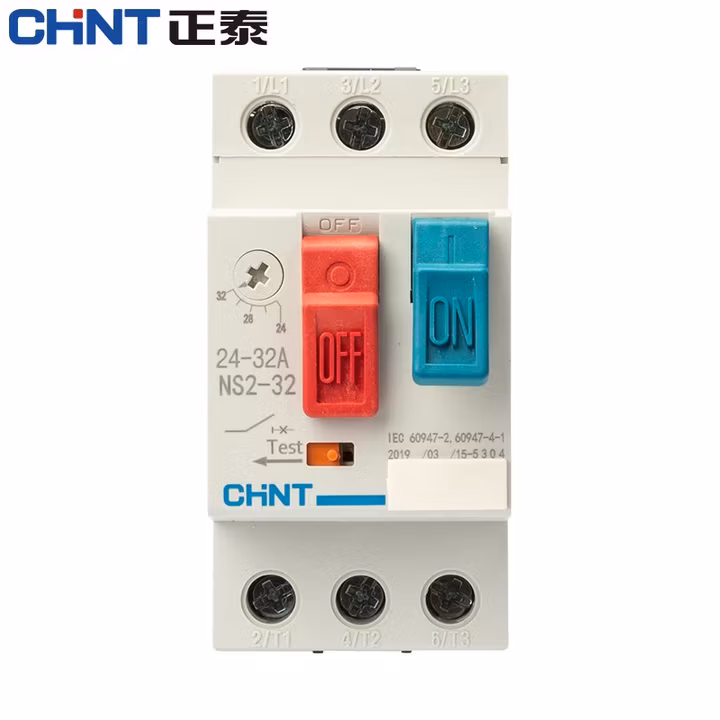 正泰马达保护断路器NS2-32 交流电动机保护器 起动器 三相电机启动保护器38