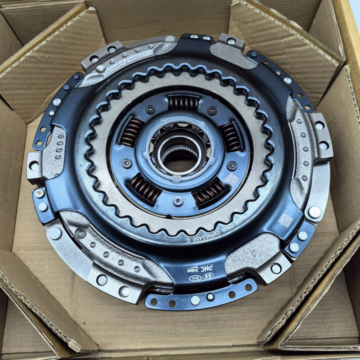 现代kx5途胜kx3ix25索九名图离合器1.6T干式双离合器飞轮原装 离合器+分离轴承一套 韩国原厂