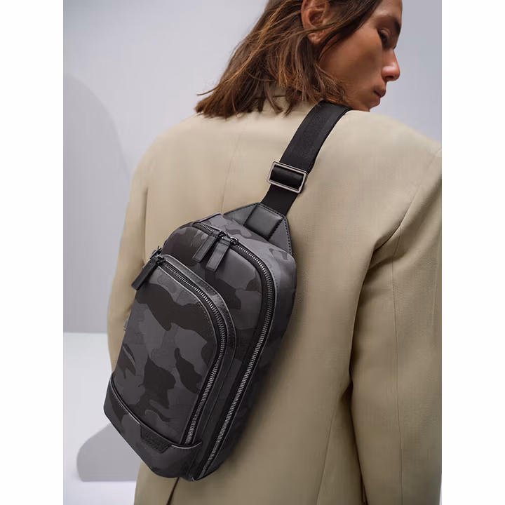 Tumi 途明 Harrison系列 男士单肩斜挎迷彩胸包 06602035GYCME Plus会员国补折后￥1104.8