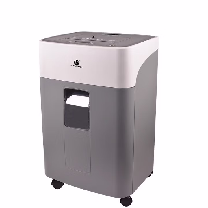 优玛仕 U-MACH 多功能碎纸机纸张光盘粉碎机自动手动两用一体机U-AF300