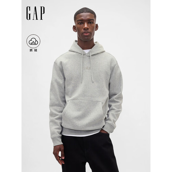 Gap 盖璞 25年秋季款 Logo刺绣 男款连帽抓绒卫衣 795625 双重优惠折后¥105 多色可选 Gap 盖璞 25年秋季款 Logo刺绣 男款连帽抓绒卫衣 795625 双重优惠折后¥105 多色可选