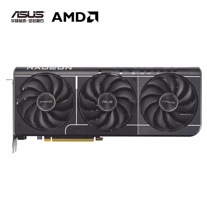 华硕（ASUS）PRIME RX9060XT O16G AMD RADEON RX 9060 XT 电竞游戏显卡