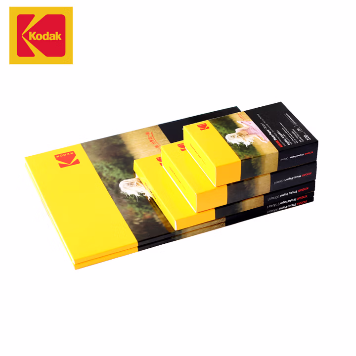 美国柯达Kodak 5包A4 230g高光面照片纸/喷墨打印相片纸/相纸 20张