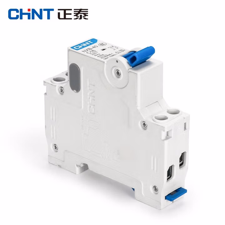 正泰（CHNT）双线空气开关nxb-40a单片2极断路器1p十n空开双进双出家用32a 16A 1P+N