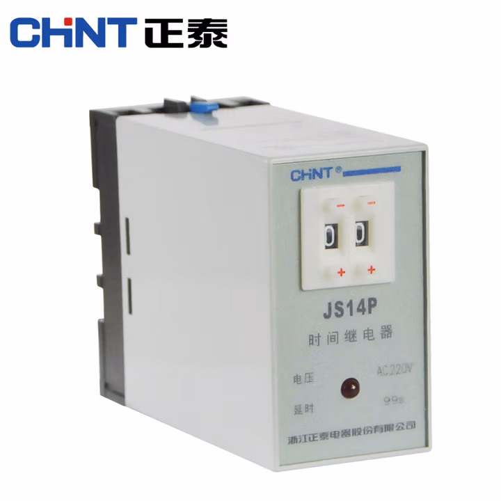 正泰时间继电器 数字式延时JS14P二位调节AC220V380V等多规格可选 9
