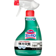 花王（KAO）日本进口 厨房重油污清洁喷雾抽油烟机清洗剂 泡沫型重型去油 花王厨房油污清洗剂 400ml*1瓶