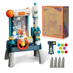 纽奇儿童玩具接豆豆机专注力训练亲子互动桌面电动游戏机玩具ZZ1419-2