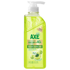 斧头牌（AXE）油柑白茶护肤洗洁精500g尝鲜装 果蔬奶瓶安心洗 敏感肌适用