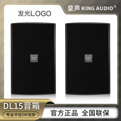 皇声音响（HUANG SHENG）皇声KingAudio/ DL15音箱 卡拉OK包房清吧KTV酒吧15英寸音箱一对 DL15音箱（15寸）
