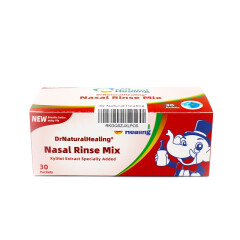 drnaturalhealing洗鼻系列 进口升级版复合配方洗鼻盐NasalCare 升级版木糖醇盐30包
