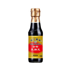 珠江桥牌 酱油 金标生抽王酱油 天然酿晒 出口装 150ml 广东老字号