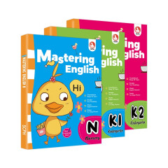 进口原版英文版新加坡幼儿园英语精通教材小班中班大班N-K2 HiMastering Englis