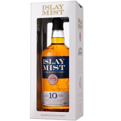 洋酒英国进口ISLAY MIST艾雷岛秘斯特苏格兰泥煤威士忌40度  700ml 艾雷岛秘斯特10年(盒装)