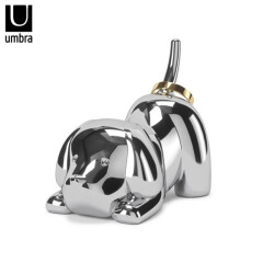 加拿大Umbra欧式创意可爱动物戒指架戒指托首饰收纳架桌面摆件生日礼物首饰盒 趴趴狗