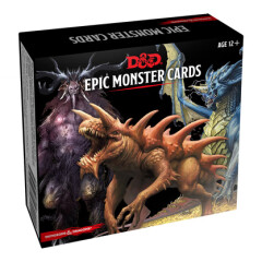 现货 Dungeons \x26 Dragons Spellbook Cards: Epic Monsters (D\x26d Accessory) 龙与地下城:史诗怪物 英文原版