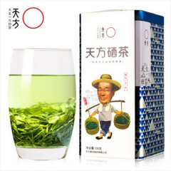 天方茶叶春茶硒茶绿茶雨前一级浓香型高山绿茶口粮茶100g