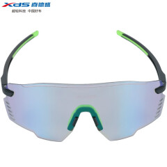 喜德盛（xds）089骑行眼镜装备护目变色开车自行车骑行跑步运动摩托防风太阳镜 B款-黑绿色089