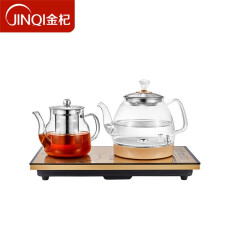 金杞（JINQI）整套茶具涌泉式全自动上水电茶壶电水壶底部上水电热水壶套装 HZJ-A01C保温款