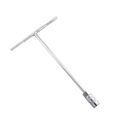 胜达 【电镀】T型扳手 T形手用套筒扳手 T字扳手汽修工具 6mm【3个】