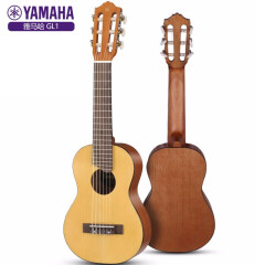 雅马哈（YAMAHA） 便携约26英寸儿童考级练习琴民谣吉他里里GL1系列jita旅行小吉他乐器 26英寸GL1原木色