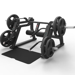 康强上下肢复合训练器健身训练器 PL8015+60KG杠铃片