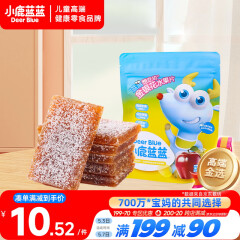 小鹿蓝蓝 金银花水果片 60g 含金银花宝宝零食同源儿童零食