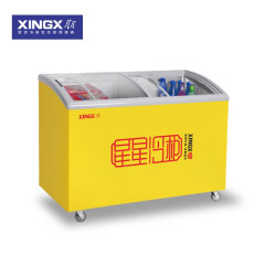 星星（XINGX）SD/SC-326SY单温推拉门326升冷柜 冷藏冷冻可转换 雪糕饮料柜