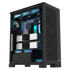 长城（Great Wall）黑匣子09 AI机箱（双5090/支持EEB大主板/0.9mm钢板/九PCI/8硬盘位/15风扇位/双360水冷/Type-C）