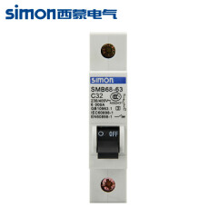 西蒙（SIMON）68L系列断路器空气开关断路器过载断路器空开家用漏电保护总开关 1P 32A 空开
