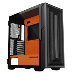 大水牛（BUBALUS） 守护者S301 台式电脑游戏主机箱 支持E-ATX 双360水冷位 守护者S303 黑橙色