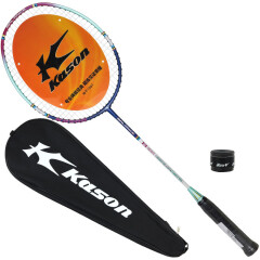 凯胜 KASON 全能型全碳素纤维羽毛球拍 单拍 Balance B310青蓝（已穿线）