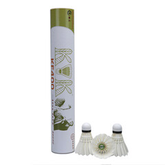 空对空（KVSK） KVSK空对空进阶系列羽毛球 耐打飞行稳定训练比赛用羽球 12只装 KF400(一桶12个装)