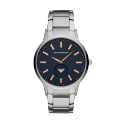 安普里奥·阿玛尼（Emporio Armani）钢带男士经典商务时尚石英表男士腕表AR11137