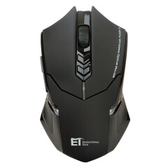 ET X-08 鼠标 无线游戏发光鼠标 静音鼠标 办公鼠标 台式机笔记本鼠标 黑色