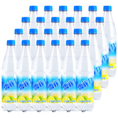 可口可乐（Coca-Cola）饮料 雪菲力 柠檬味盐汽水600ml*24