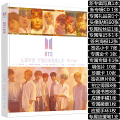 BTS防弹少年团7后续写真集周边专辑海报粉丝卡明信片CD LOVE专辑写真C